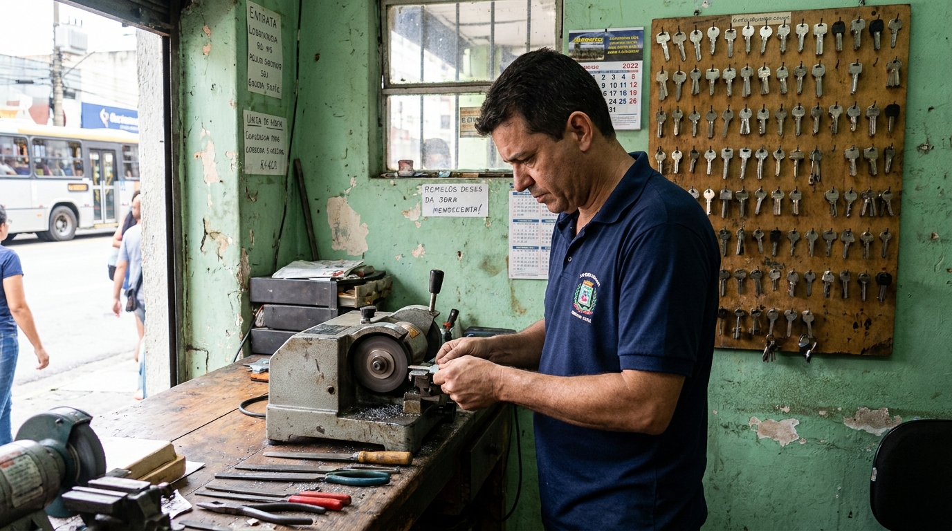 Cópia de Chave Residencial profissional em Porto Alegre‑RS