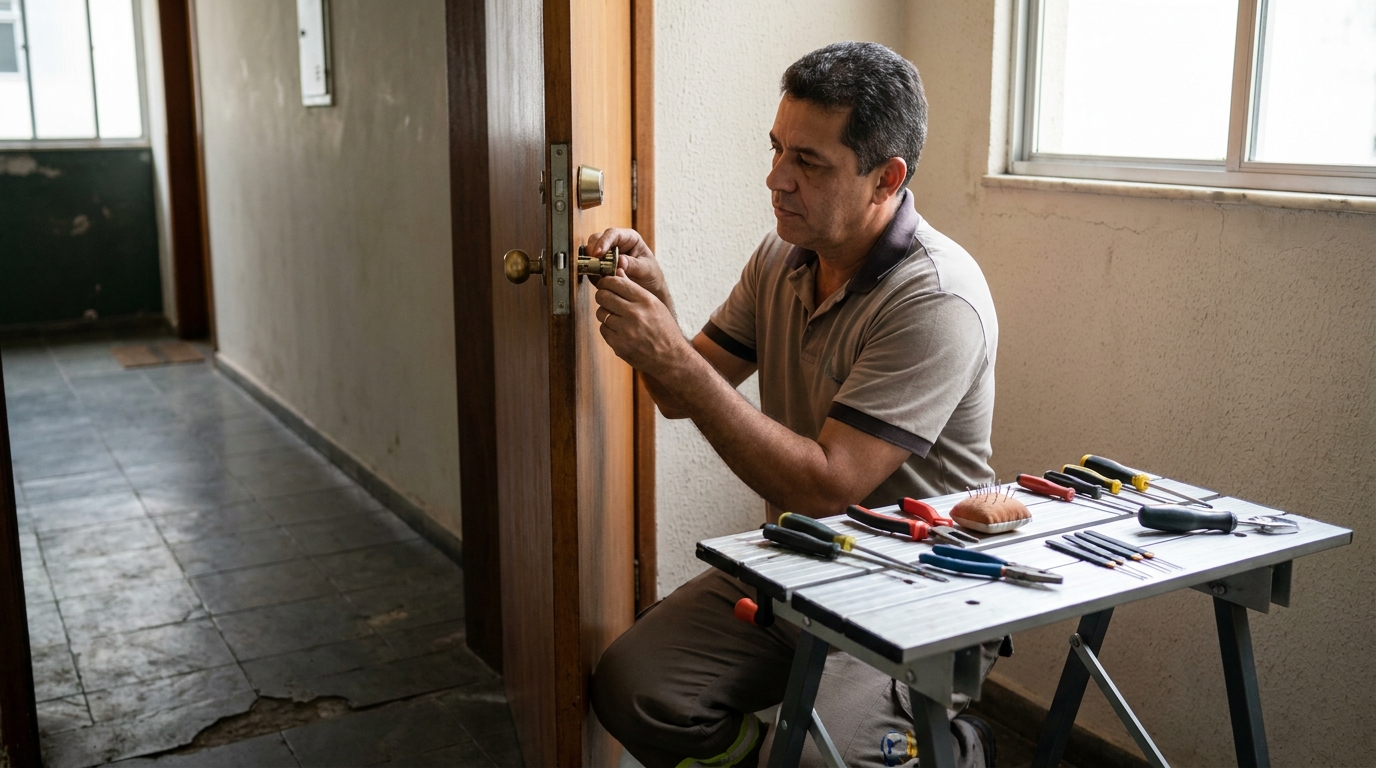 Troca de Segredo Residencial em Porto Alegre‑RS
